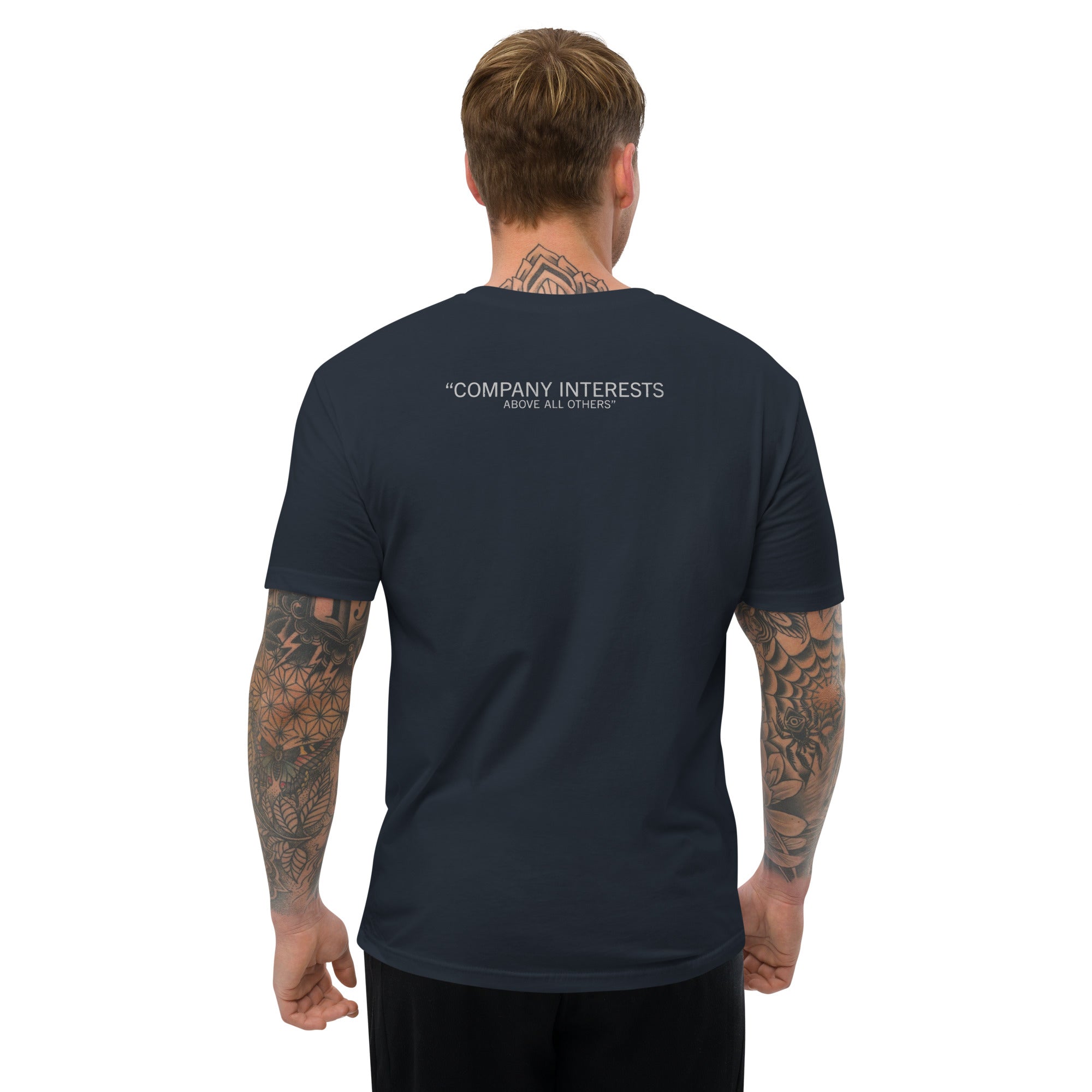 Men's Fitted "Company Interests" Tee